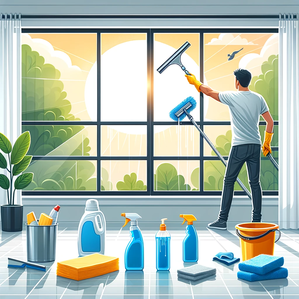 Jak správně umýt okna